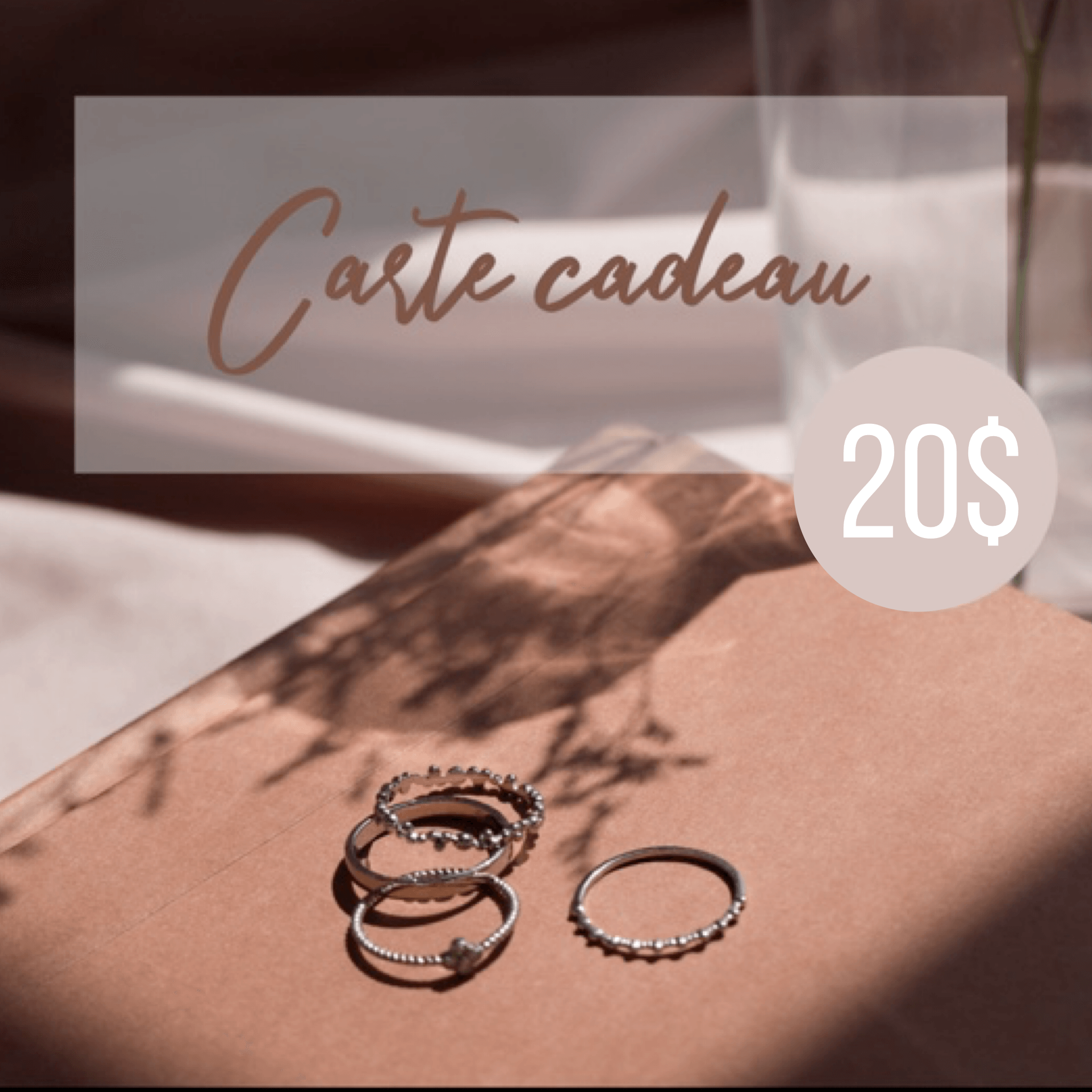 Carte-cadeau électronique - HoraceJewelry