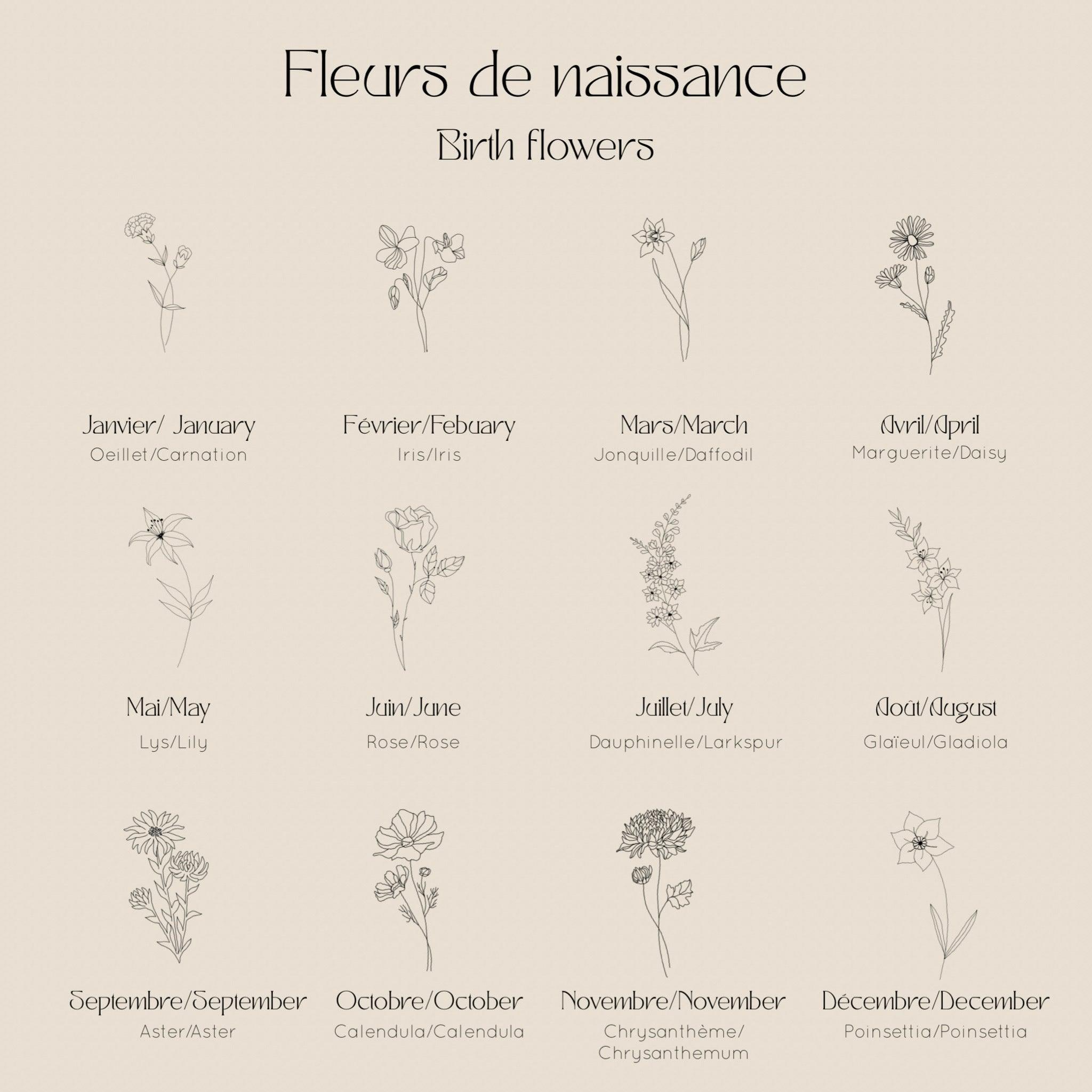 Les Fleurs - Mars - HoraceJewelry