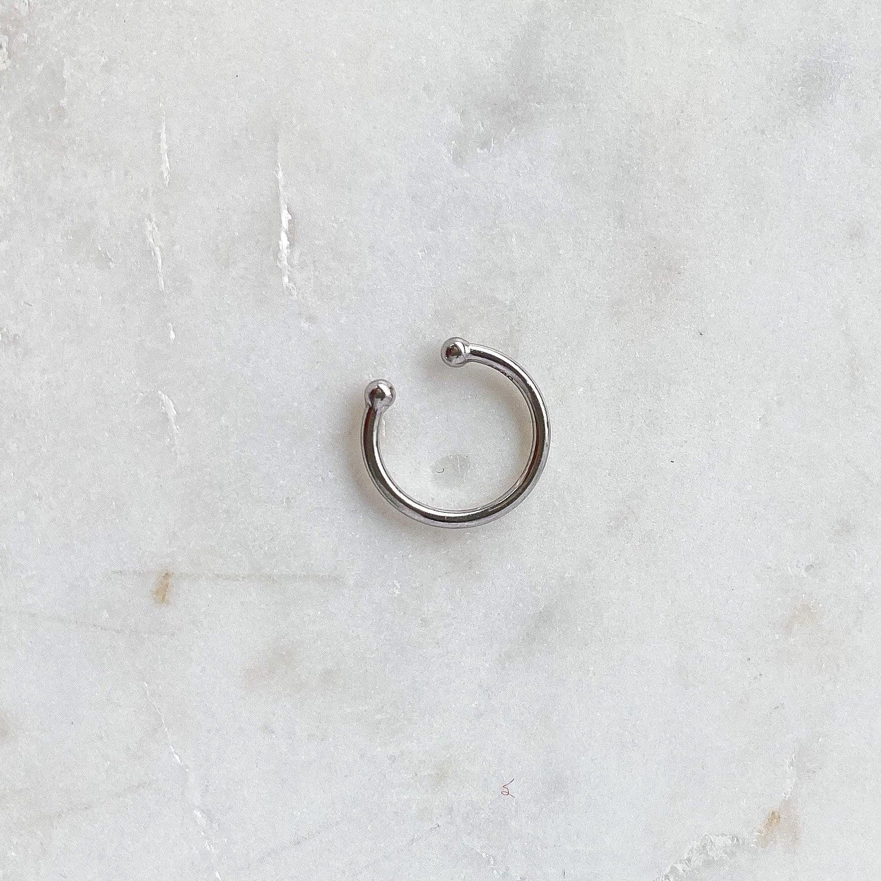 Ear Cuff Basic - Argent - HoraceJewelry