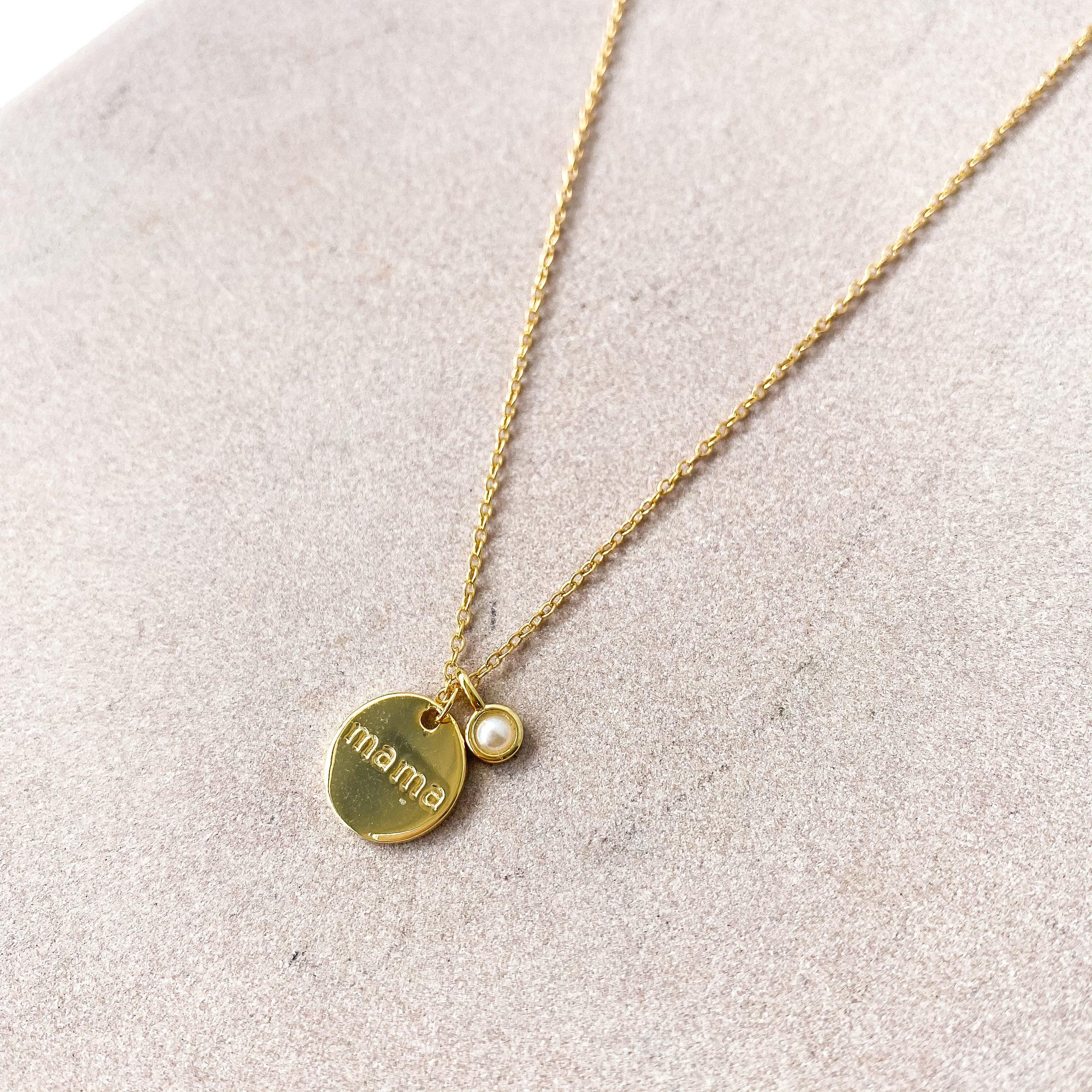 Collier MAMA - Or - HoraceJewelry