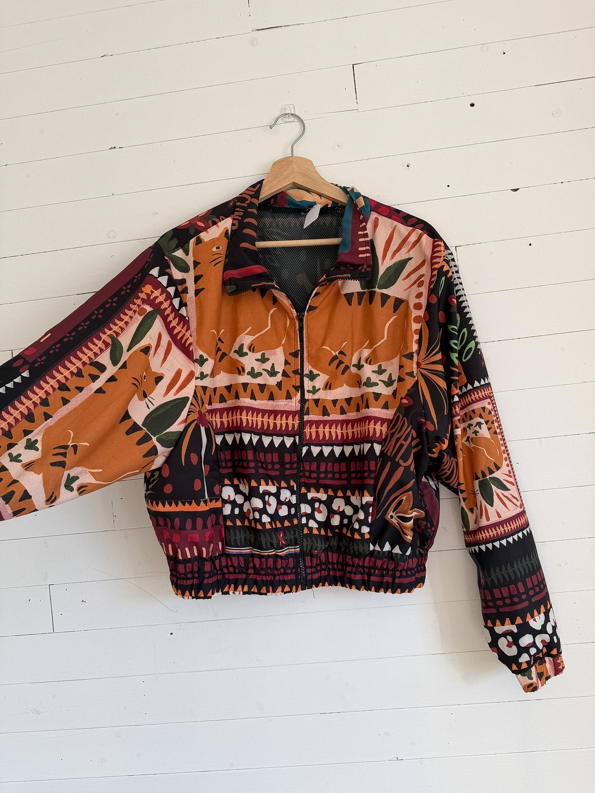 Bomber à motif exotique – seconde main